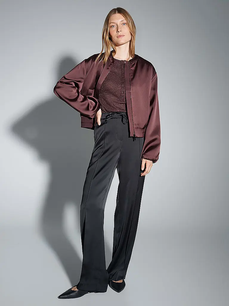 OPUS | Pantaloni business MELANE COSMIC | Nero