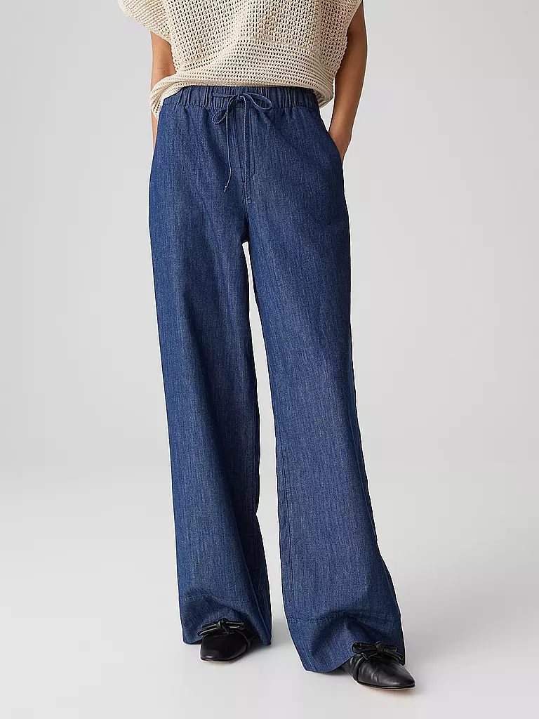 OPUS | Pantaloni business MELANE DENIM | Blu