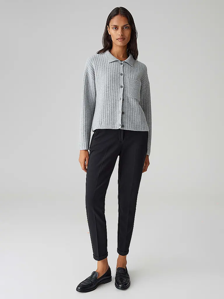 OPUS | Pantaloni business MELINA | Nero