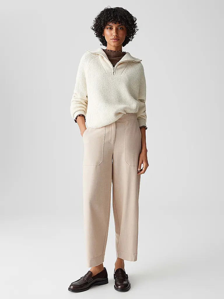 OPUS | Pantaloni business MYHA FRESH | Beige
