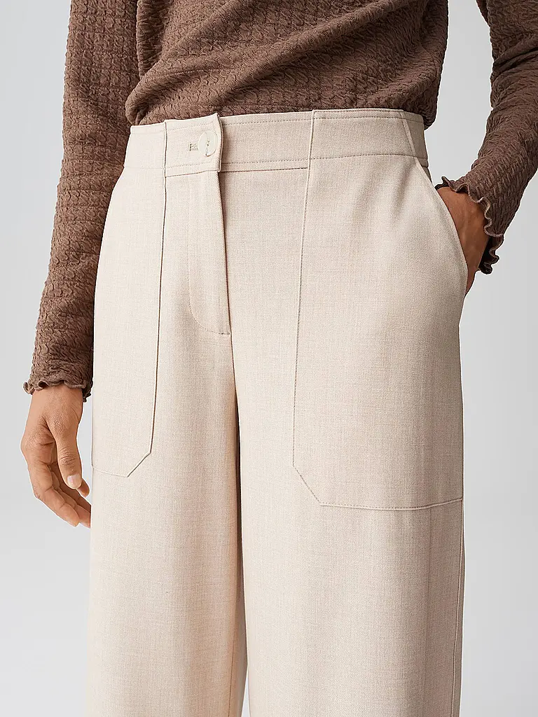 OPUS | Pantaloni business MYHA FRESH | Beige