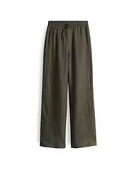 OPUS | Pantaloni di lino MILENI | Oliva
