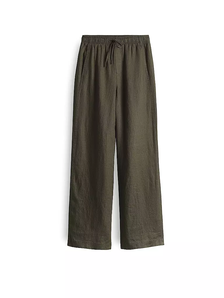 OPUS | Pantaloni di lino MILENI | Oliva