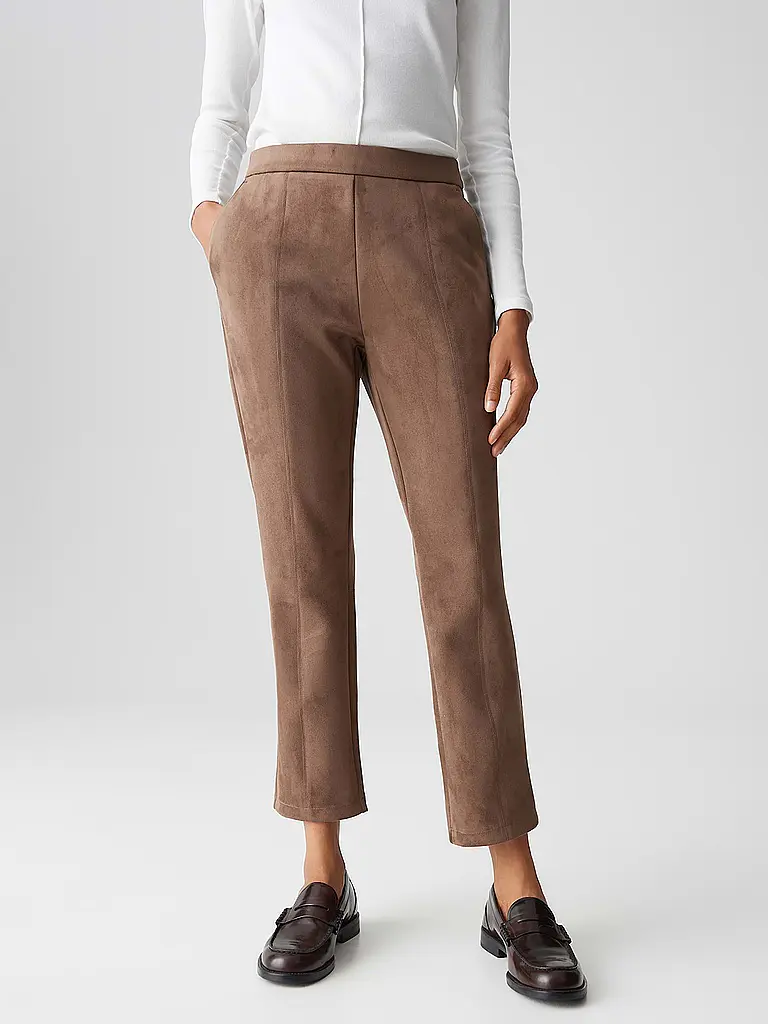 OPUS | Pantaloni effetto pelle ELVINA COZY |