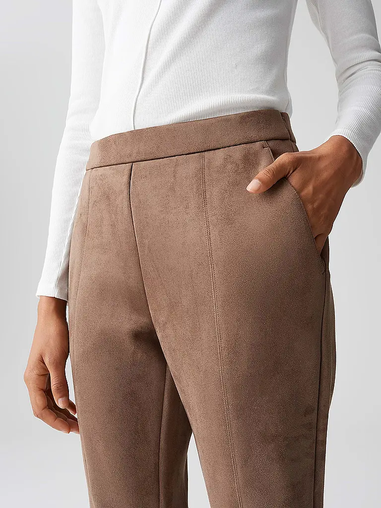 OPUS | Pantaloni effetto pelle ELVINA COZY |