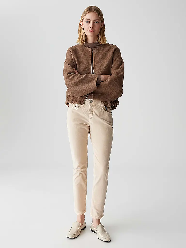 OPUS | Pantaloni ELMA COZY | Beige