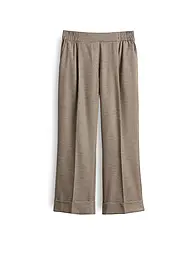 OPUS | Pantaloni Jogging Fit MAIKITO PEPITA | Marrone chiaro