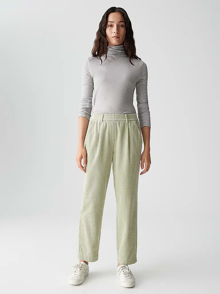 OPUS | Pantaloni Jogging Fit | Verde chiaro