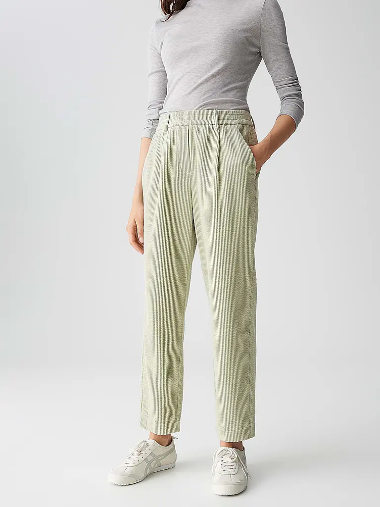 OPUS | Pantaloni Jogging Fit | Verde chiaro