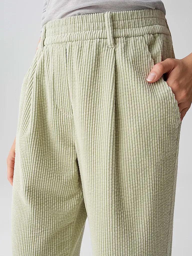 OPUS | Pantaloni Jogging Fit | Verde chiaro