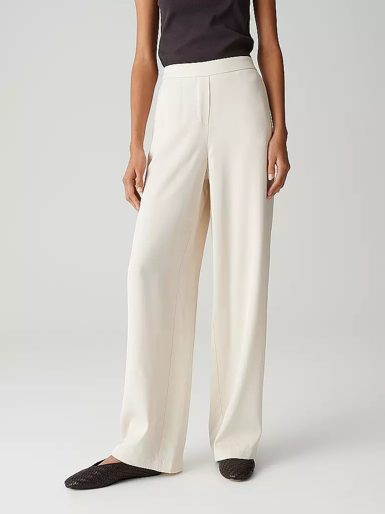 OPUS | Pantaloni Marlene MAROU TRAVEL | Crema