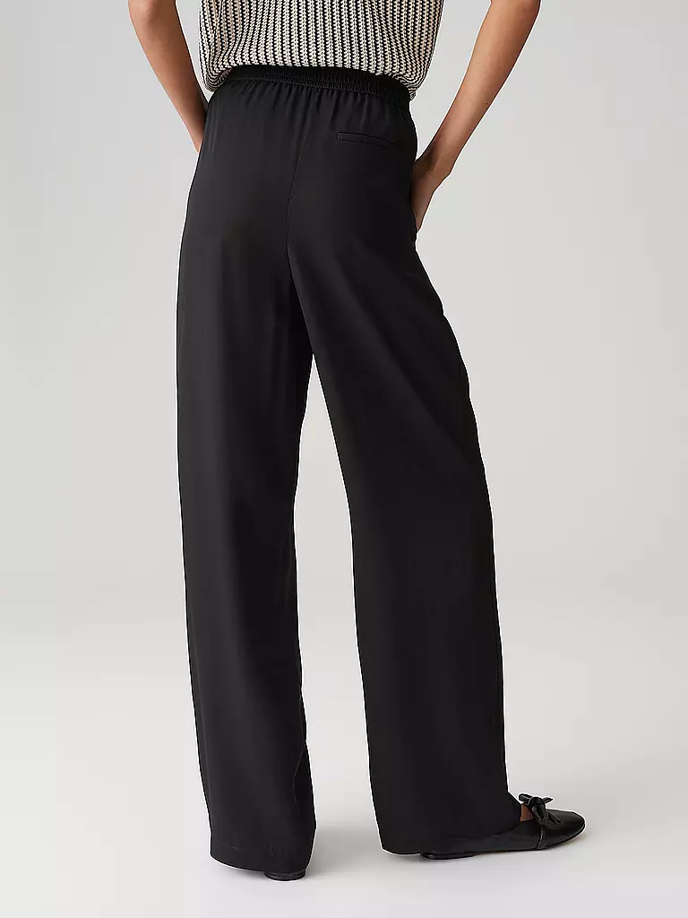 OPUS | Pantaloni Marlene MAROU TRAVEL | Nero