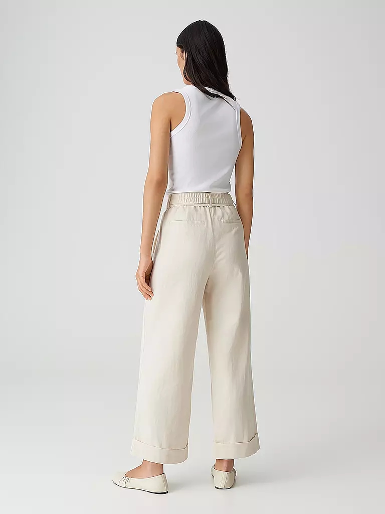 OPUS | Pantaloni Marlene MEERI FRENCH | Crema