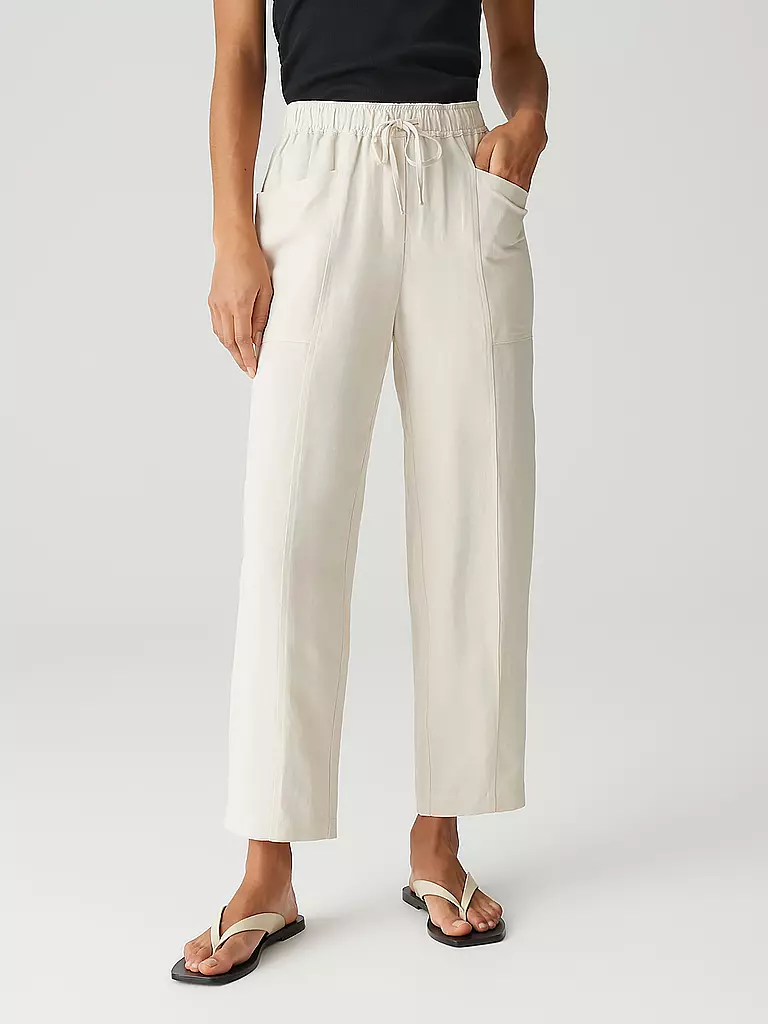 OPUS | Pantaloni Marlene MYHA TRAVEL | Crema