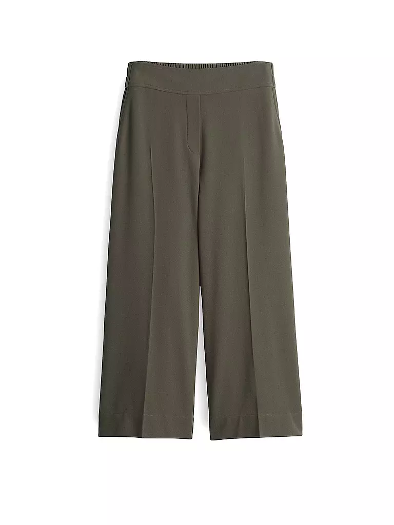 OPUS | Pantaloni MISHA CREPE | Verde scuro