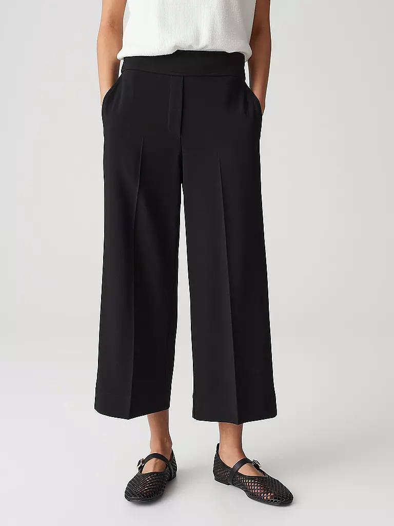 OPUS | Pantaloni MISHA CREPE | Nero