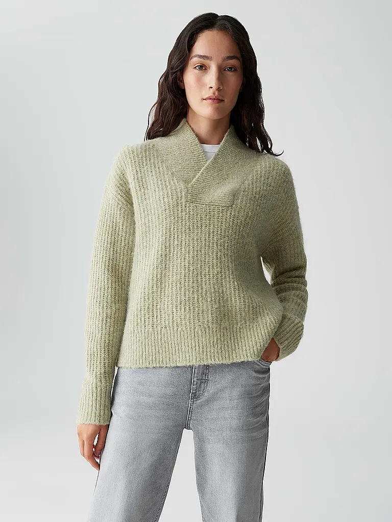 OPUS | Pullover PONELOPE | Verde chiaro