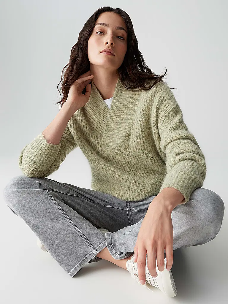 OPUS | Pullover PONELOPE | Verde chiaro
