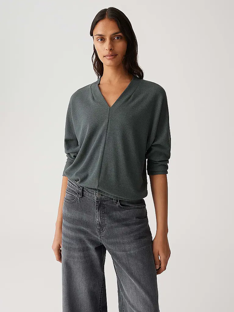 OPUS | Pullover SLUTO | Verde scuro