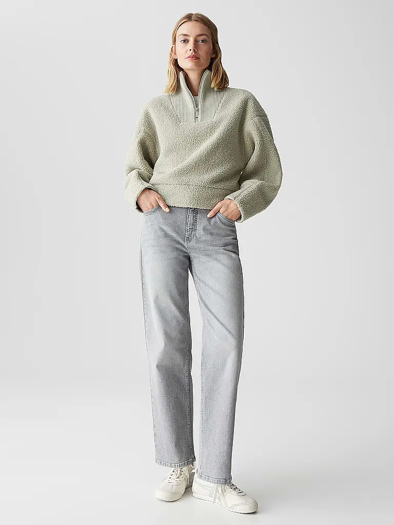 OPUS | Pullover Troyer GICK | Verde chiaro