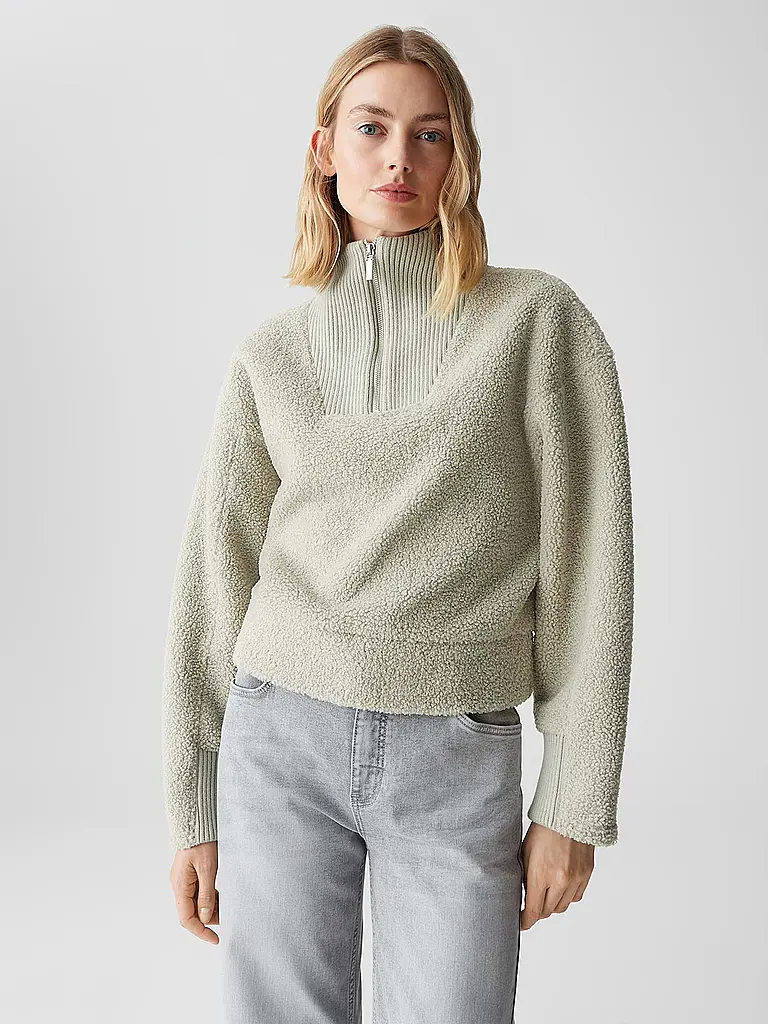 OPUS | Pullover Troyer GICK | Verde chiaro