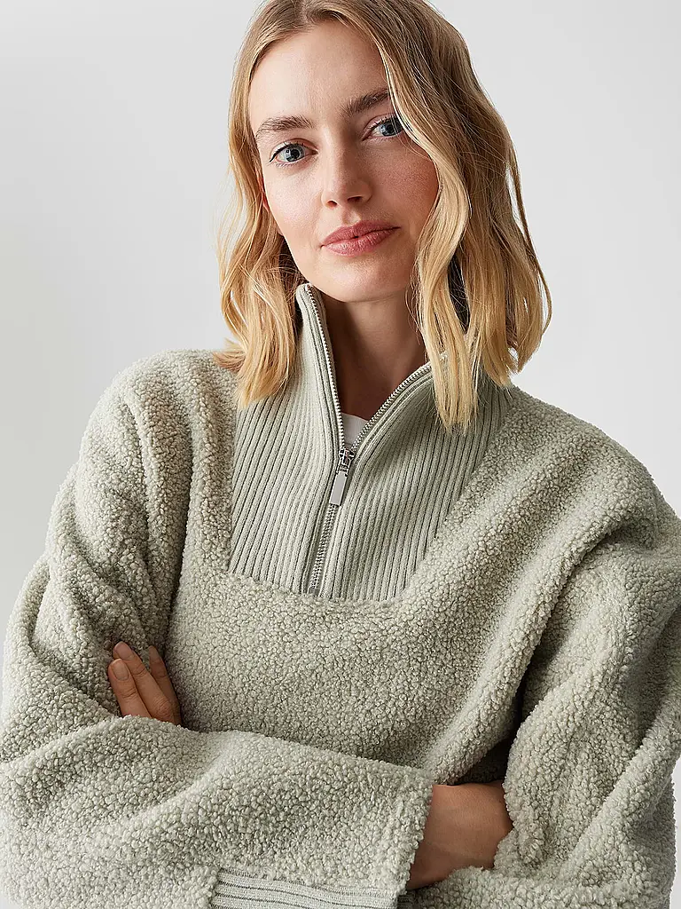 OPUS | Pullover Troyer GICK | Verde chiaro