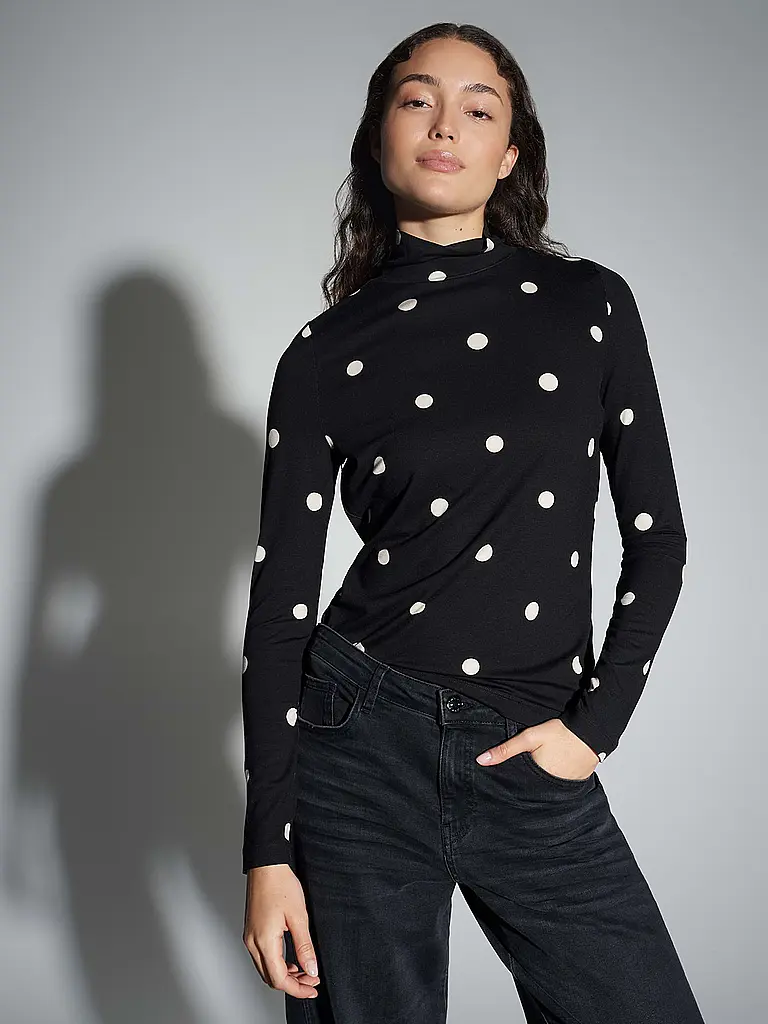 OPUS | Rollkragenpullover SIPUNKTO | Nero