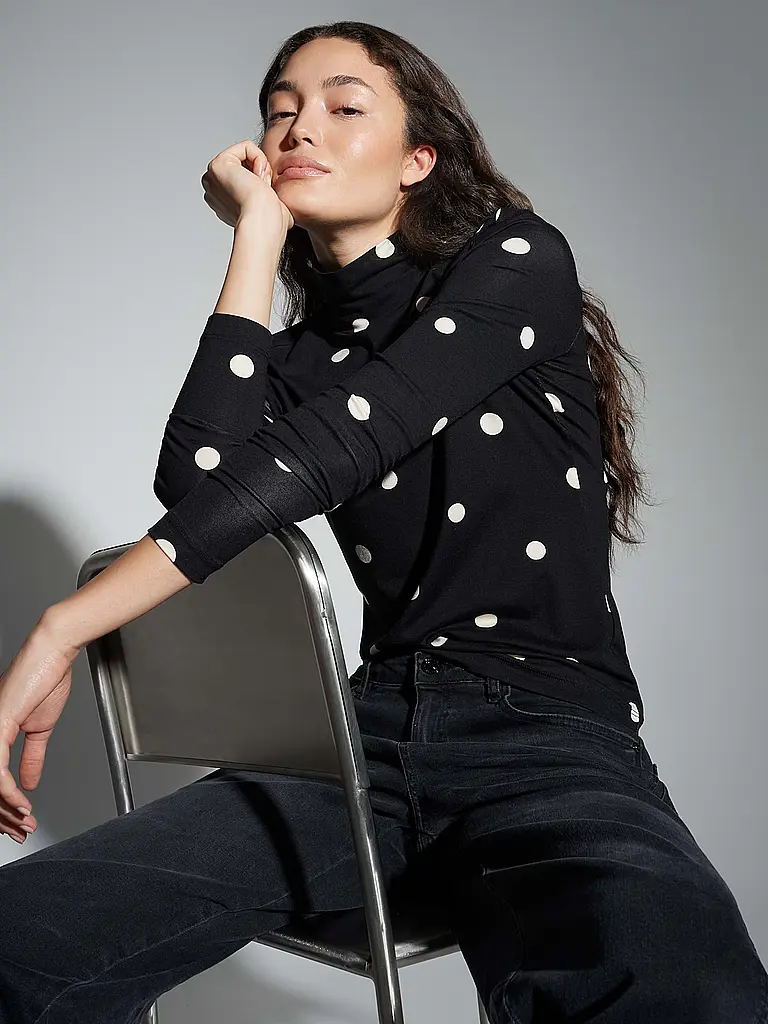 OPUS | Rollkragenpullover SIPUNKTO | Nero