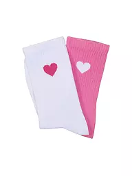 OPUS | Socken 2er Pkg. YENNIS HEART pink punch | Fucsia