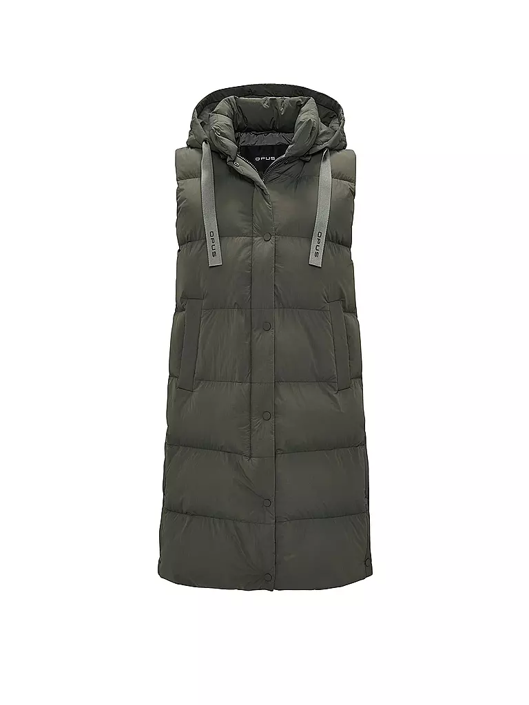 OPUS | Steppgilet WIGILO | Verde scuro