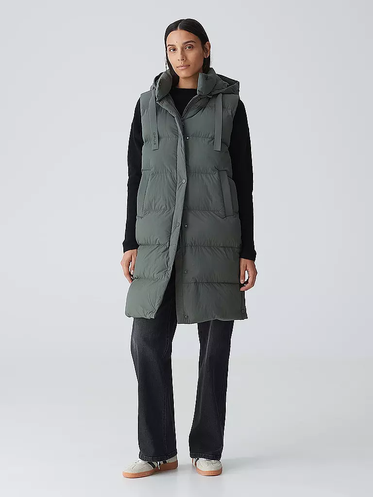 OPUS | Steppgilet WIGILO | Verde scuro