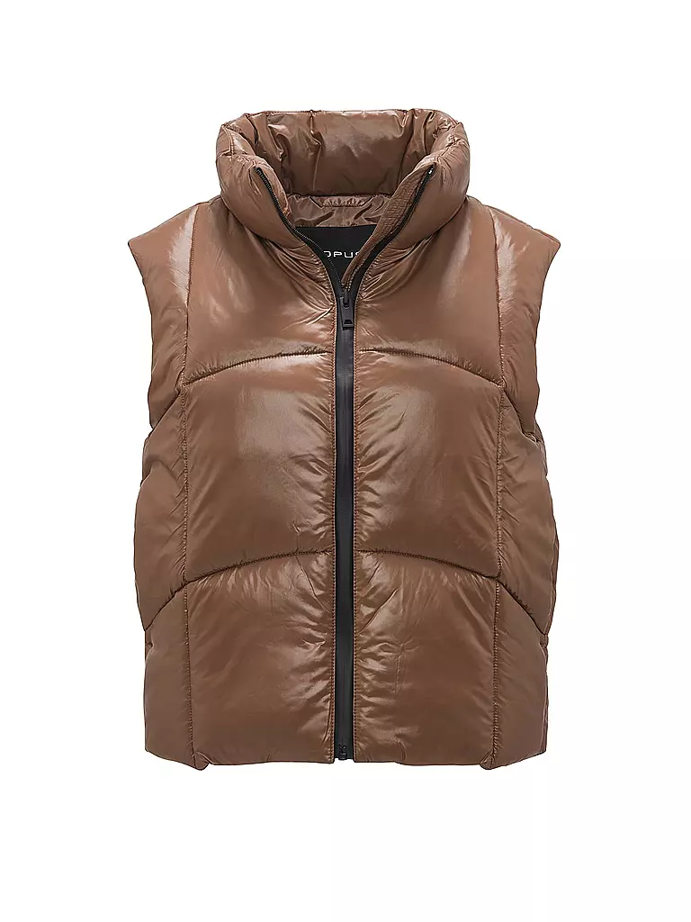 OPUS | Steppgilet WOERTEL | Marrone