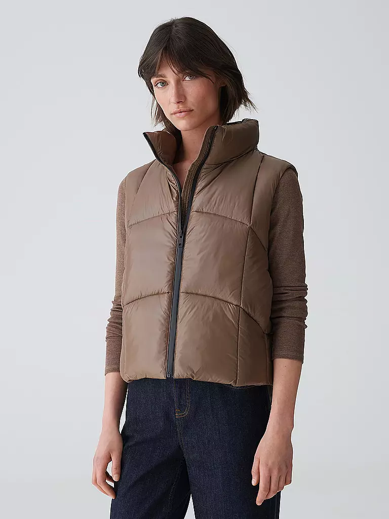 OPUS | Steppgilet WOERTEL | Marrone