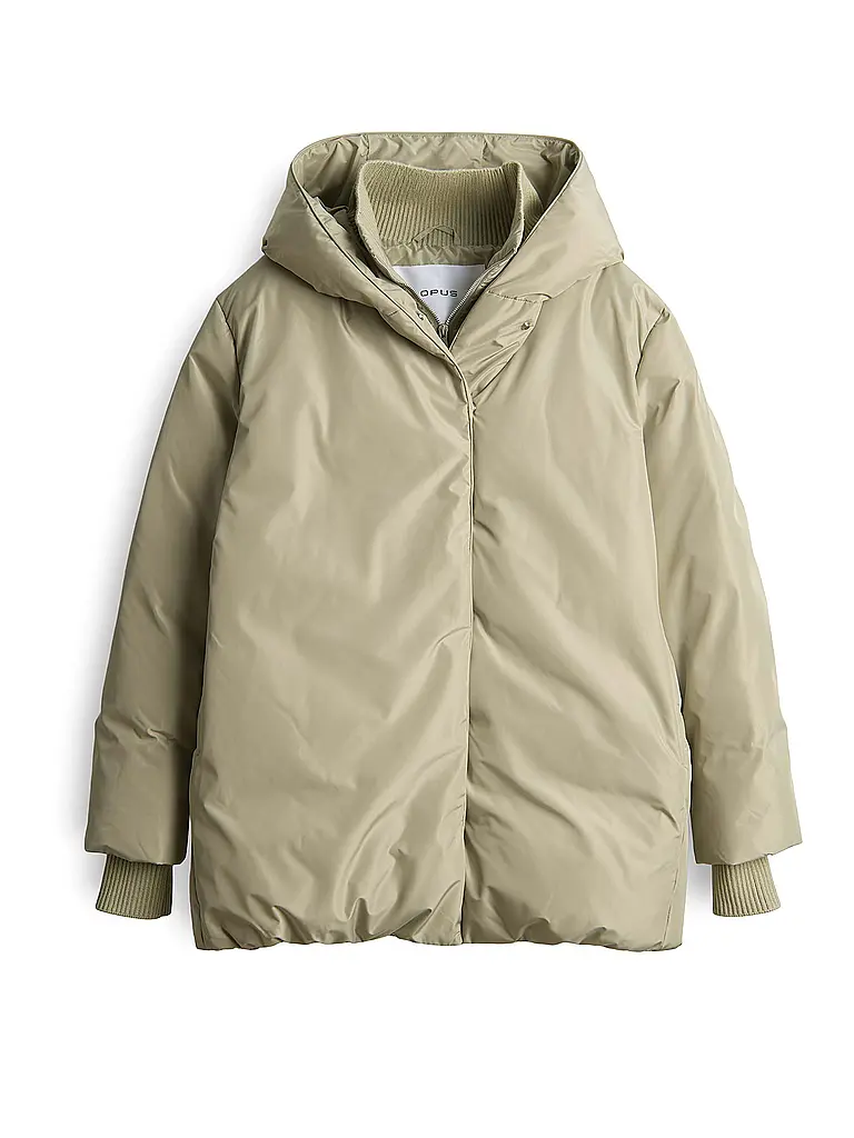 OPUS | Steppjacke HELAH | Verde chiaro