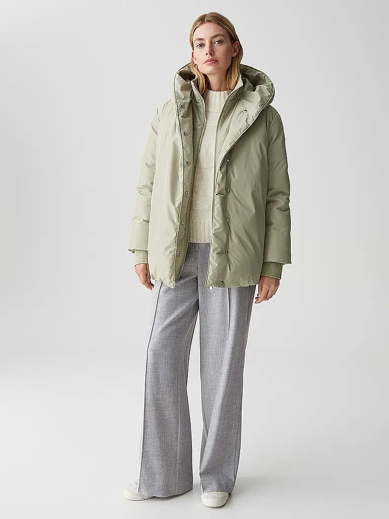 OPUS | Steppjacke HELAH | Verde chiaro