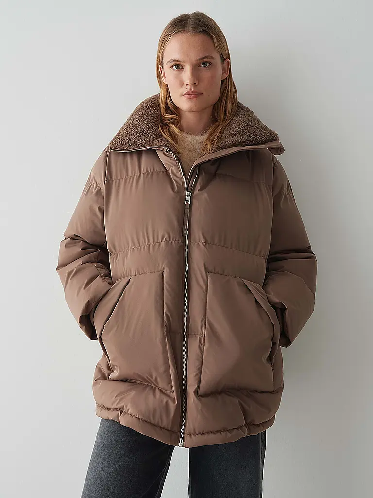 OPUS | Steppjacke HILEEN | Marrone