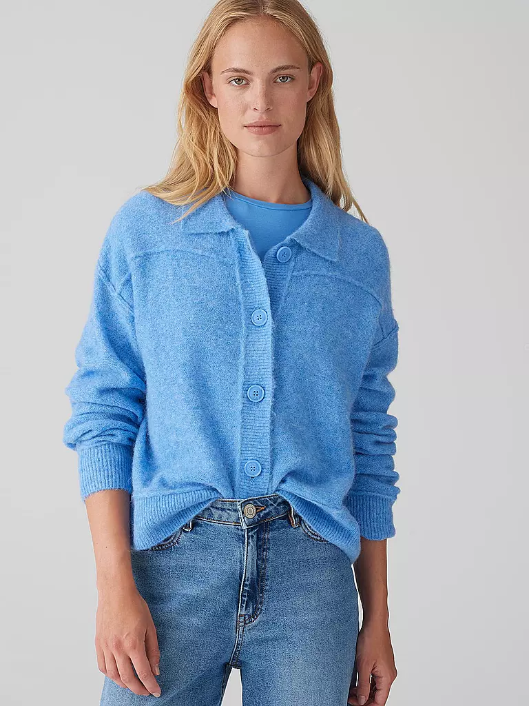 OPUS | Strickjacke DANEKE | Blu chiaro