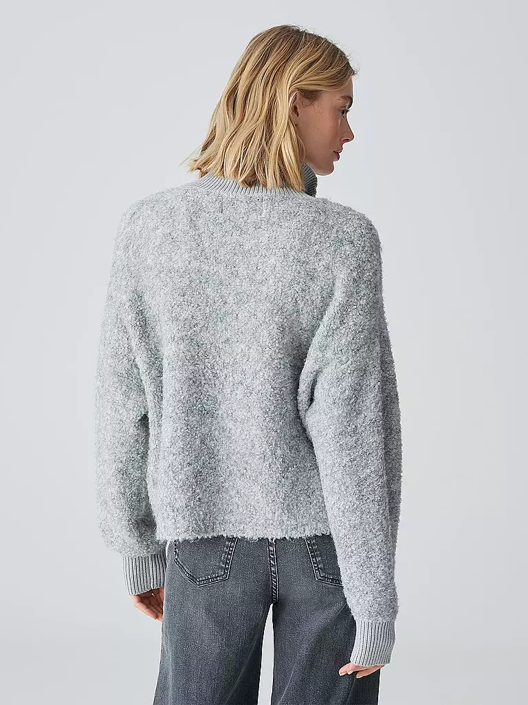 OPUS | Strickjacke DARILA | Grigio chiaro