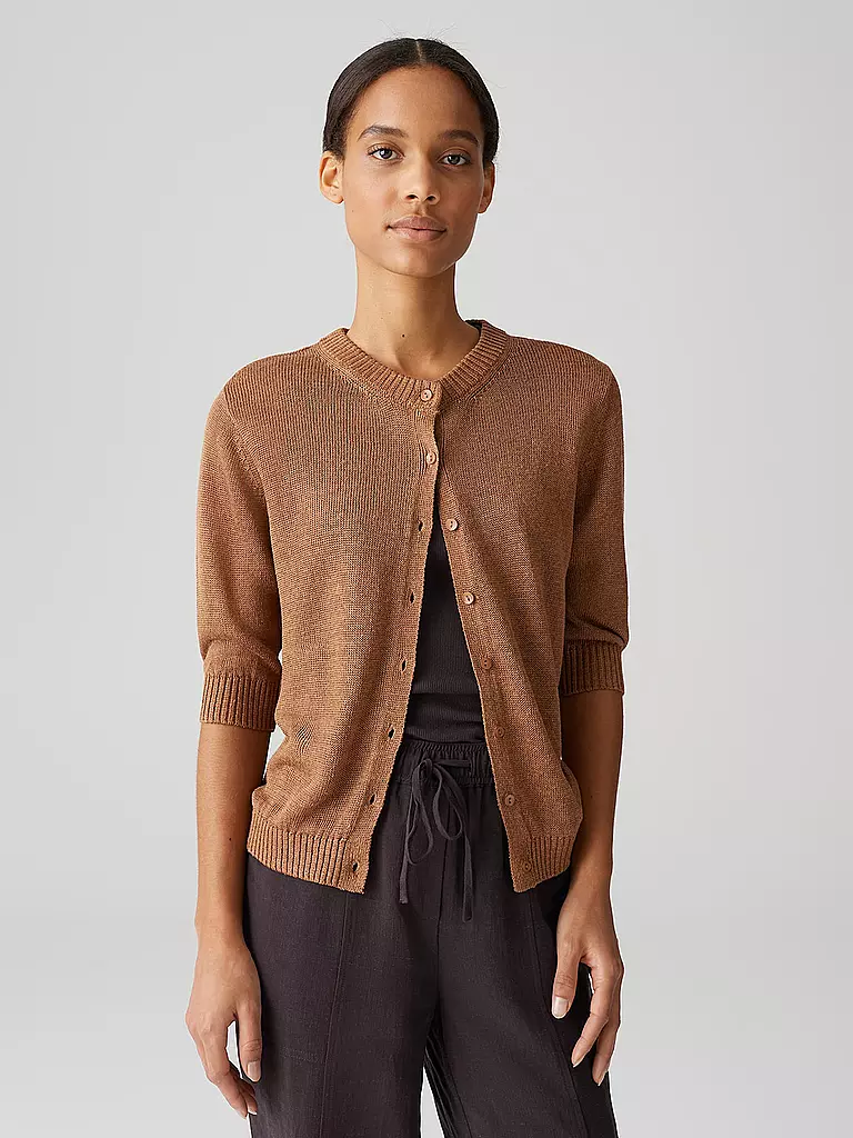 OPUS | Strickjacke DATINA | Cammello