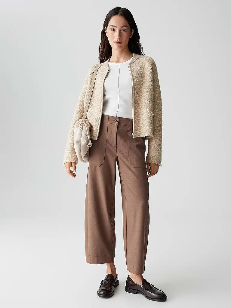 OPUS | Strickjacke DELNY | Cammello