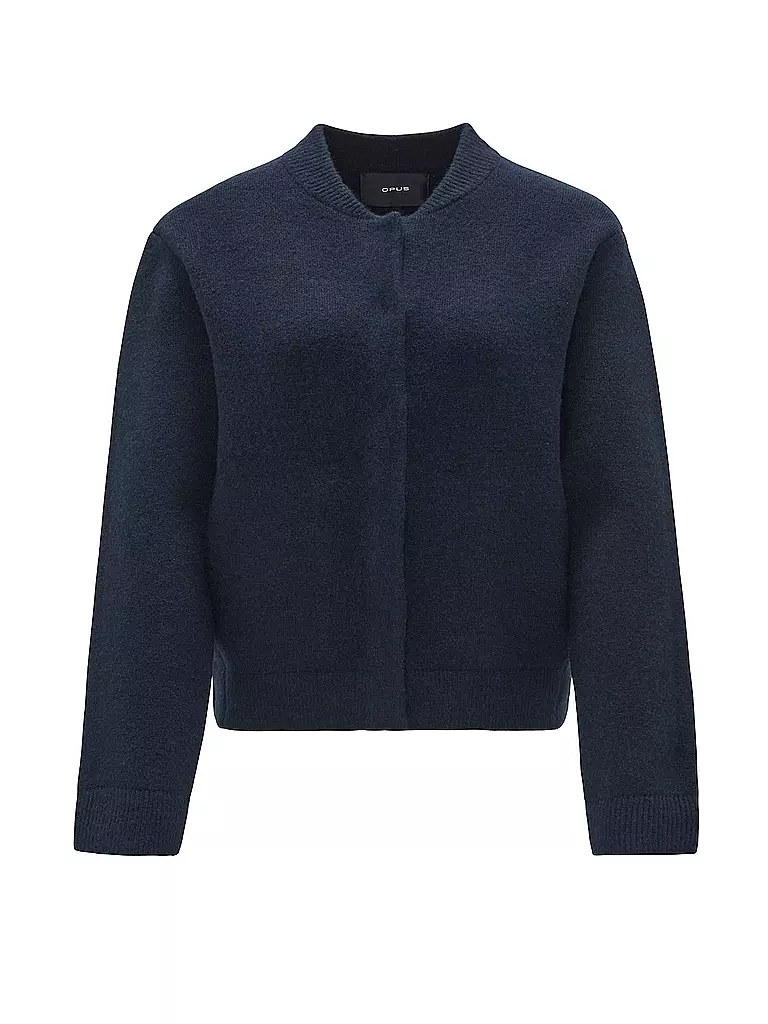 OPUS | Strickjacke DOMBA | Blu scuro