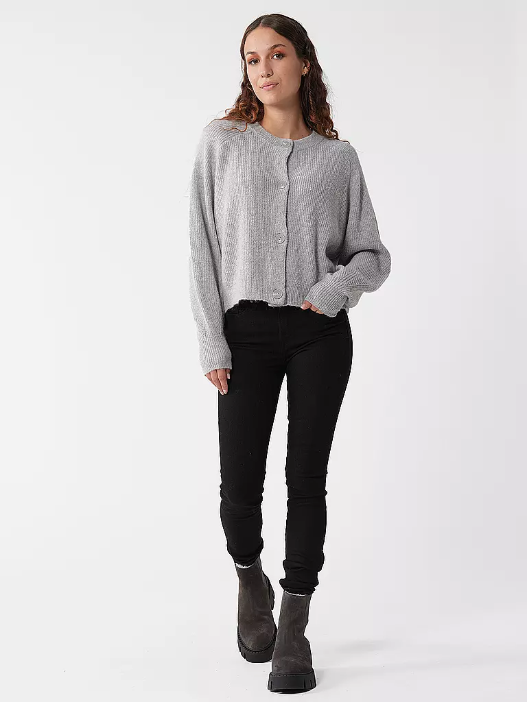 OPUS | Strickjacke DORTY | Grigio chiaro