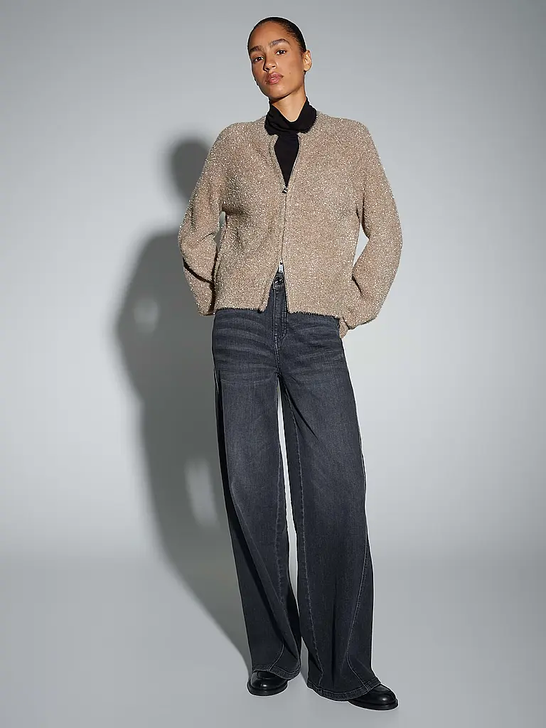 OPUS | Strickjacke DOSMIC | Cammello