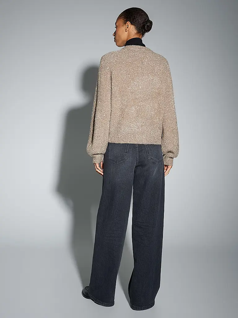 OPUS | Strickjacke DOSMIC | Cammello