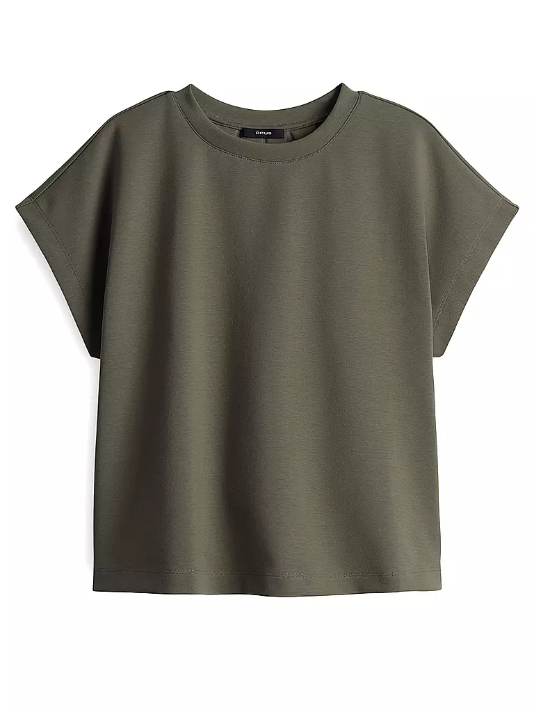OPUS | Sweatshirt GANNE | Verde scuro
