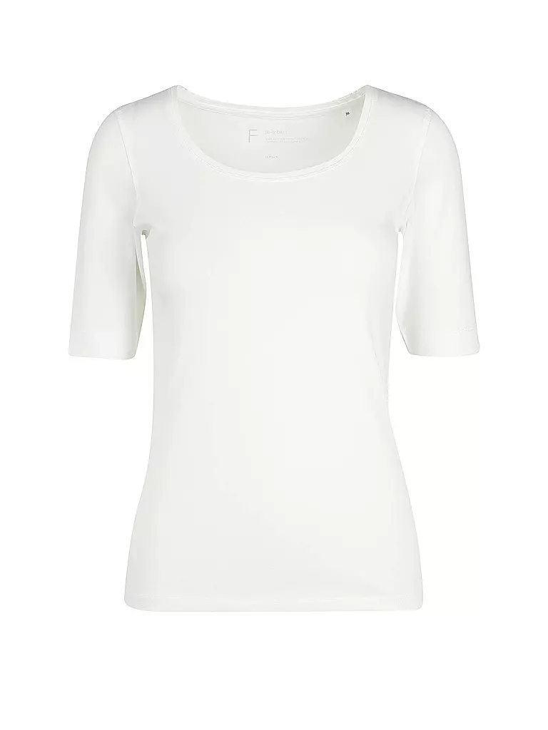 OPUS | T-shirt basic "Daily F" | Bianco