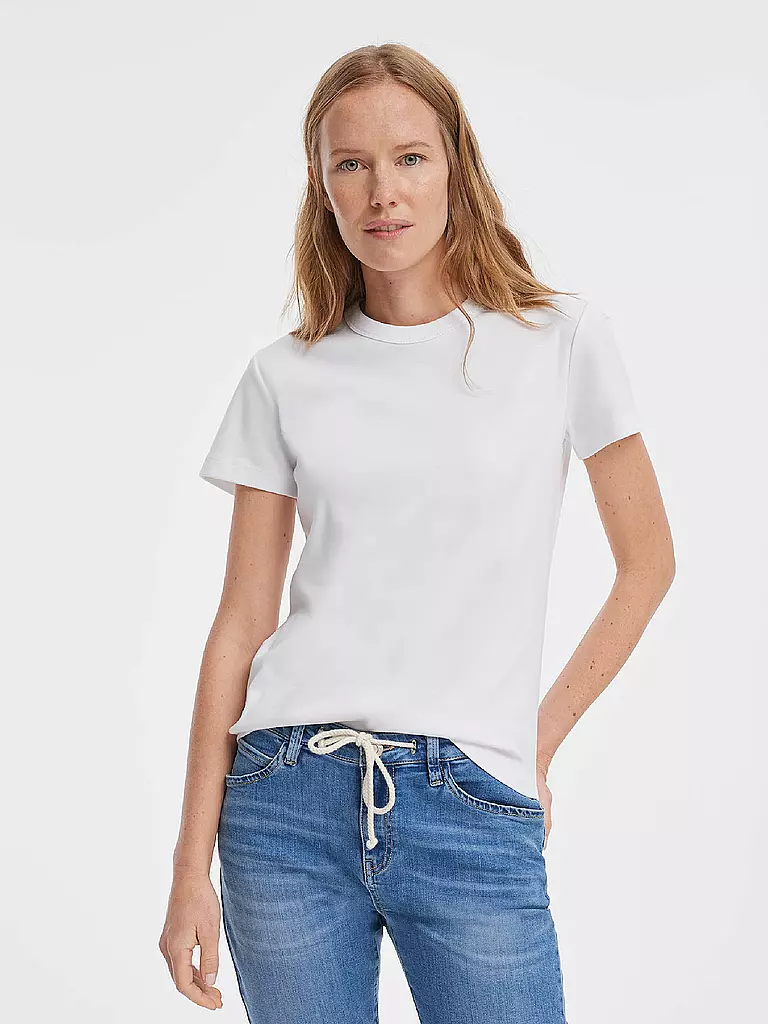 OPUS | T-shirt SAMUN | Bianco