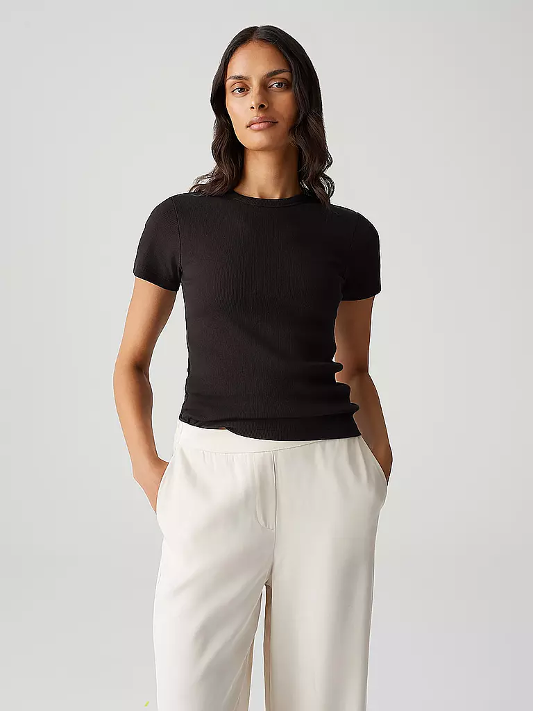 OPUS | T-shirt SAMUNA | Marrone