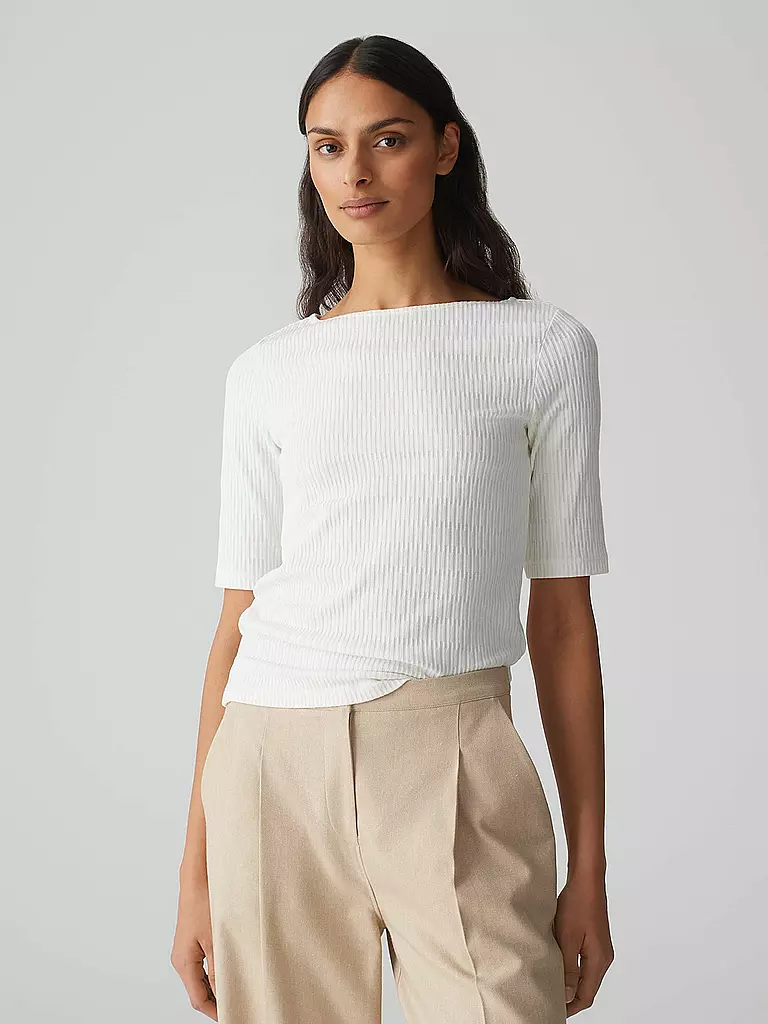 OPUS | T-Shirt SANKUS | Crema