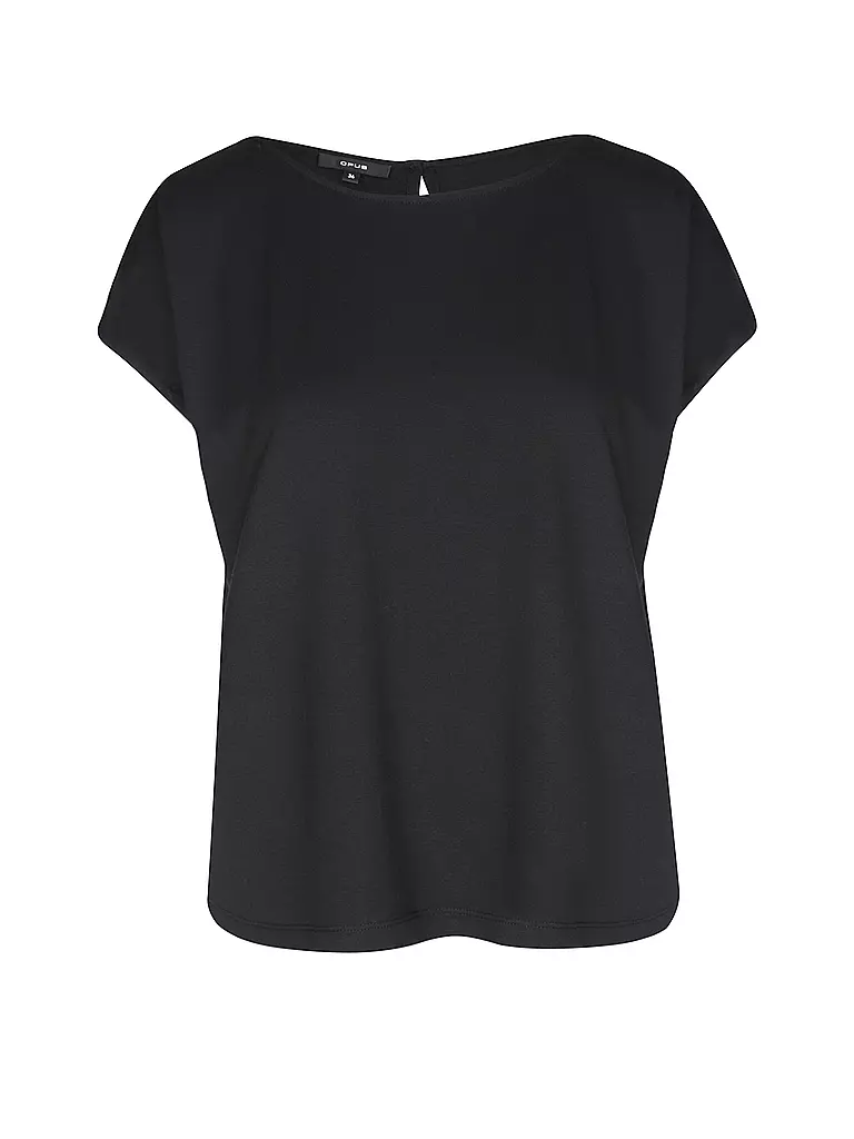 OPUS | T-shirt SANUELA | Nero